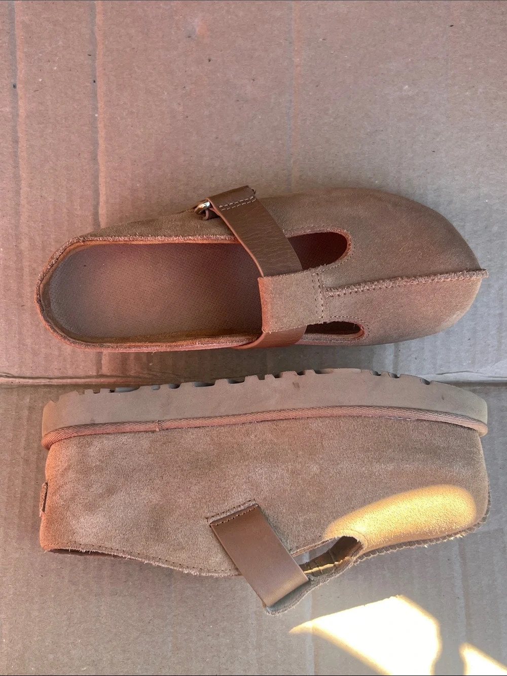 UGG brown suede